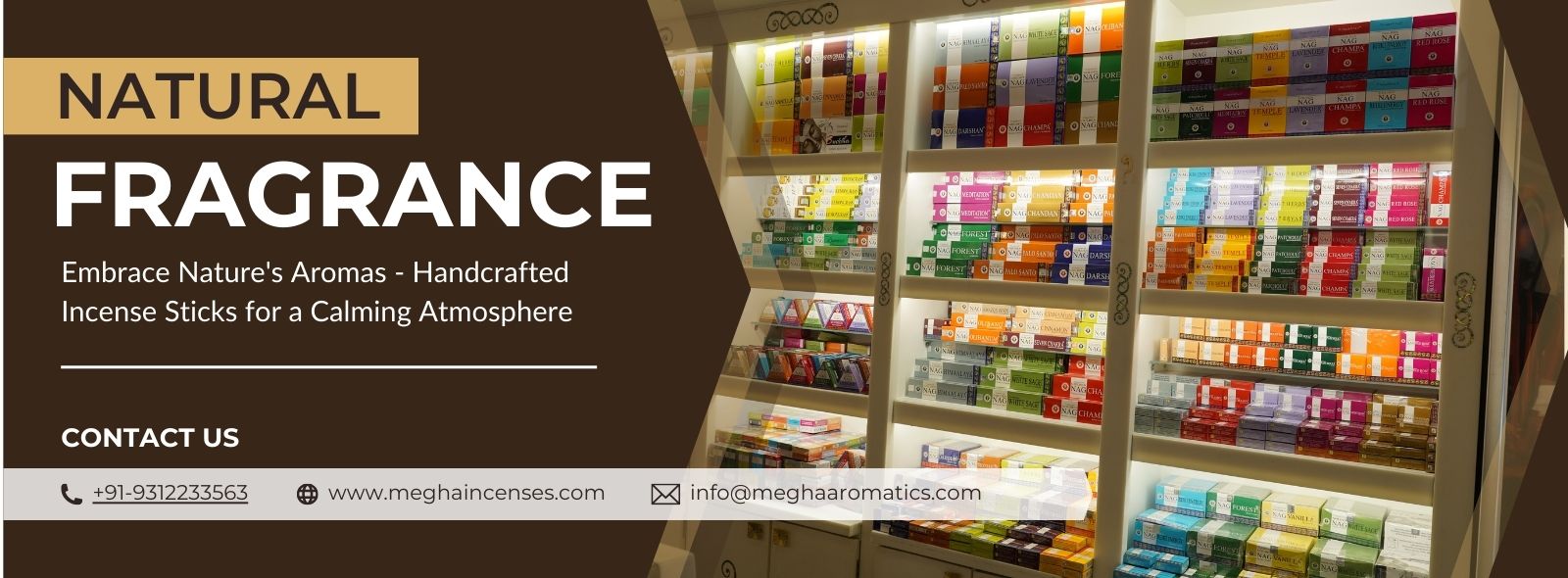 Natural Fragrance Incense Sticks Exporter in India